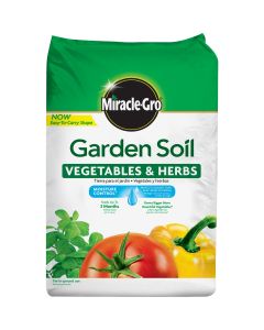 Miracle-Gro 1.5 Cu. Ft. 49 Lb. In-Ground Vegetables, Herbs Garden Soil