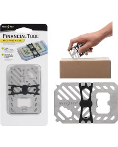 Nite Ize Financial Tool 7-In-1 Stainless Steel Multi-Tool