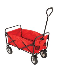 Best Garden 6 Cu. Ft. 150 Lb. Canvas Folding Garden Cart