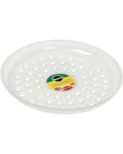 Miracle-Gro 10 In. Clear Plastic Flower Pot Saucer