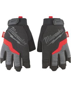 Milwaukee Performance Unisex XL Synthetic Fingerless Work Glove