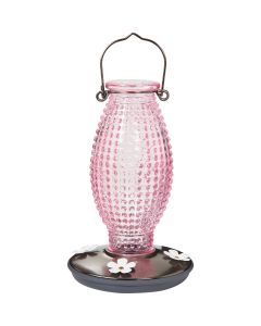 Perky-Pet Vintage Hobnail Glass Hummingbird Feeder