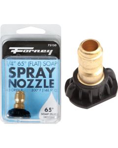 Forney Quick Connect 4mm 65 Deg. Black Pressure Washer Spray Tip