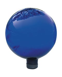 Alpine 10 In. Dia. Electric Blue Glass Gazing Globe