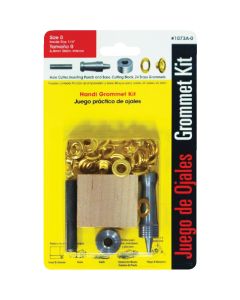 Lord & Hodge 1/4 In. Brass Grommet Kit