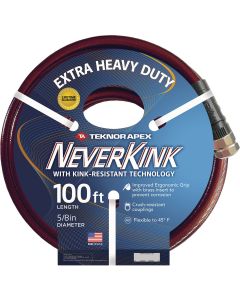 Teknor Apex Neverkink 5/8 In. Dia. x 100 Ft. L. Extra Heavy-Duty Garden Hose