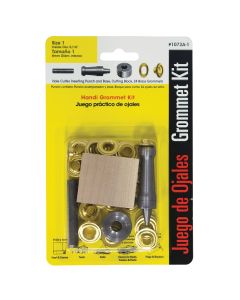 Lord & Hodge 5/16 In. Brass Grommet Kit