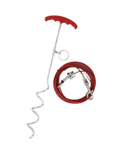 Boss Pet Guardian Gear 20 Ft. Stake/Cable Dog Tie-Out