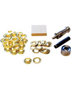 Lord & Hodge 3/8 In. Brass Grommet Kit