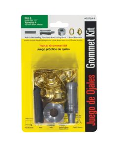 Lord & Hodge 1/2 In. Brass Grommet Kit