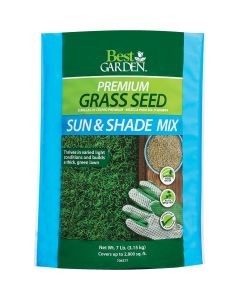 Best Garden 7 Lb. 2500 Sq. Ft. Coverage Sun & Shade Grass Seed