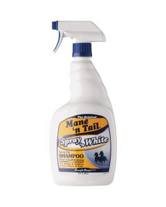 Mane 'n Tail Spray 'n White 32 Oz. Spray-On Horse Shampoo