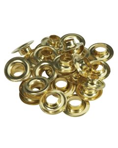 Lord & Hodge 3/8 In. Brass Grommet Refills (24 Ct.)