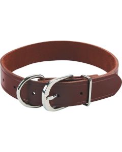 Boss Pet Guardian Gear 1 In. x 11 to 15 In. Leather Hunting Dog Collar