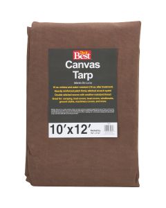 Do it Best 10 Oz. 10 Ft. x 12 Ft. Canvas Tarp