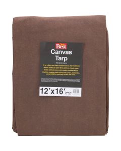 Do it Best 10 Oz. 12 Ft. x 16 Ft. Canvas Tarp