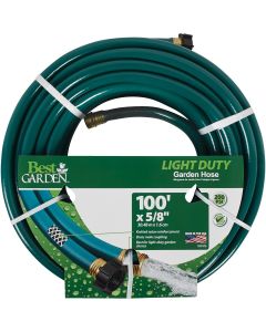 Best Garden 5/8 In. x Dia. 100 Ft. L. Light-Duty Garden Hose