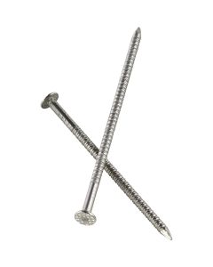 Simpson Strong-Tie 6d x 2 In. Stainless Steel Flat Checkered Siding Nails (1270 Ct., 5 Lb.)