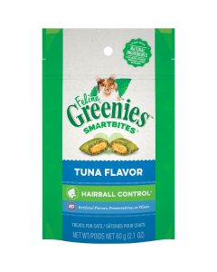 Greenies SmartBites Tuna 2.1 Oz. Hairball Control Cat Treats