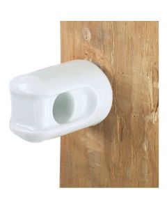 Dare Screw-In White Porcelain Electric Fence Insulator