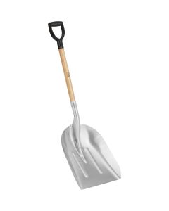 Do it 28.25 In. Wood D-Grip Handle #10 Aluminum Scoop Shovel