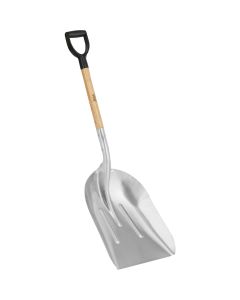 Do it 28.25 In. Wood D-Grip Handle #14 Aluminum Scoop Shovel