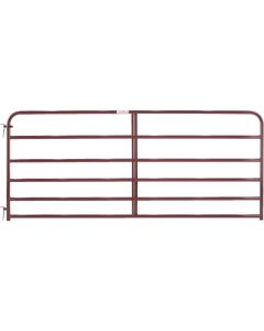 Tarter 50 In. H. x 10 Ft. L. x 1-3/4 In. Tube Diameter Red Economy Tube Gate