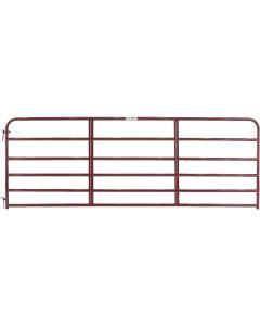 Tarter 50 In. H. x 12 Ft. L. x 1-3/4 In. Tube Diameter Red Economy Tube Gate