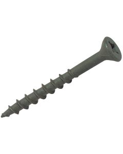 Grip-Rite #8 x 1-5/8 In. Premium-Coated Combo Wood Exterior Screw (25 Lb. Pail)