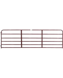 Tarter 50 In. H. x 14 Ft. L. x 1-3/4 In. Tube Diameter Red Economy Tube Gate