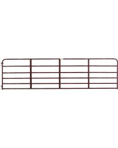 Tarter 50 In. H. x 16 Ft. L. x  1-3/4 In. Tube Diameter Red Economy Tube Gate