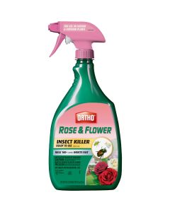 Ortho 24 Oz. Ready To Use Trigger Spray Flower & Rose Insecticide