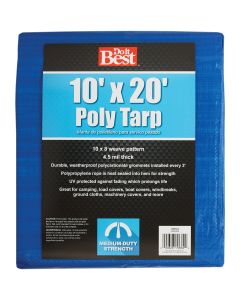 10x20 Blue Med Duty Tarp