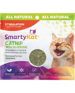 SmartyKat 0.5 Oz. Catnip with Silvervine