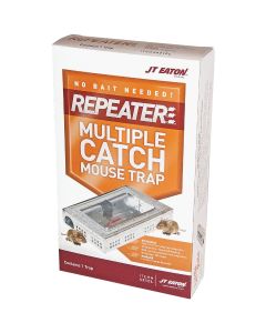 JT Eaton Repeater Multiple Catch Mechanical Mouse Trap with Inspection Window (1-Pack)