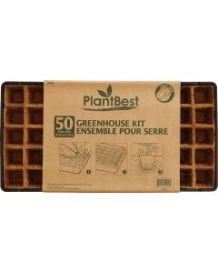 PlantBest 50-Cell Coir Seed Starter Kit