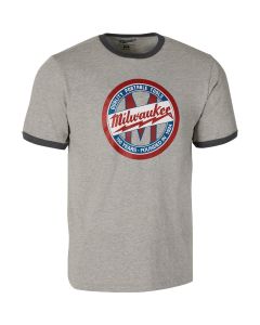 Milwaukee 100th Anniversary 2XL Gray Work Shirt