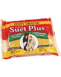 Suet Plus 11 Oz. Zesty Orange Suet