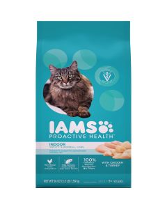 Iams Proactive Health Weight & Hairball Care 3.5 Lb. Chicken & Turkey Flavor Adult Dry Cat Food