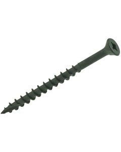 Grip-Rite #9 x 2-1/2 In. Premium-Coated Combo Wood Exterior Screw (25 Lb. Pail)