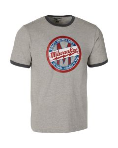 Milwaukee 100th Anniversary Large Gray Work Shirt