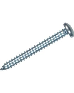 Hillman #14 x 2 In. Phillips Pan Head Zinc Sheet Metal Screw (3 Ct.)