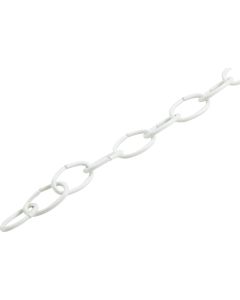 40' White Decorative Chain