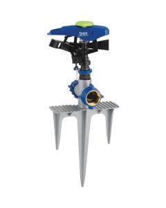 Best Garden Poly & Metal 5800 Sq. Ft. Triple Spike Impulse Sprinkler