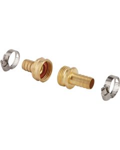 Best Garden 5/8 In. Brass Heavy-Duty Hose Mender