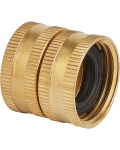 Best Garden 3/4 In. FHT x 3/4 In FHT Brass Swivel Hose Connector