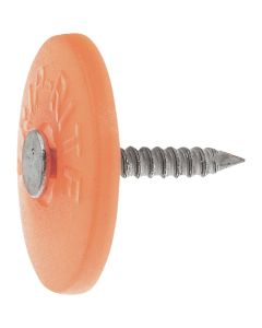 Grip-Rite 1-1/2 In. 12 ga Electrogalvanized Cap Nails (2000 Ct., 8 Lb.)