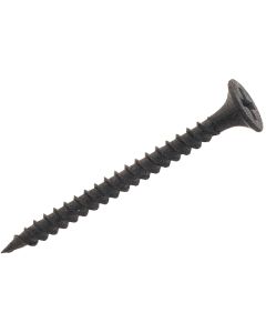 Grip-Rite #6 x 1-1/4 In. Fine Thread Black Phosphate Drywall Screw (8000 Ct.)