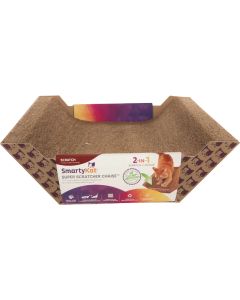 SmartyKat Super Scratcher Chaise with Catnip Infusion Technology