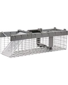 Havahart Galvanized Wire Mesh 17.75 In. 1-Door Small Live Animal Trap